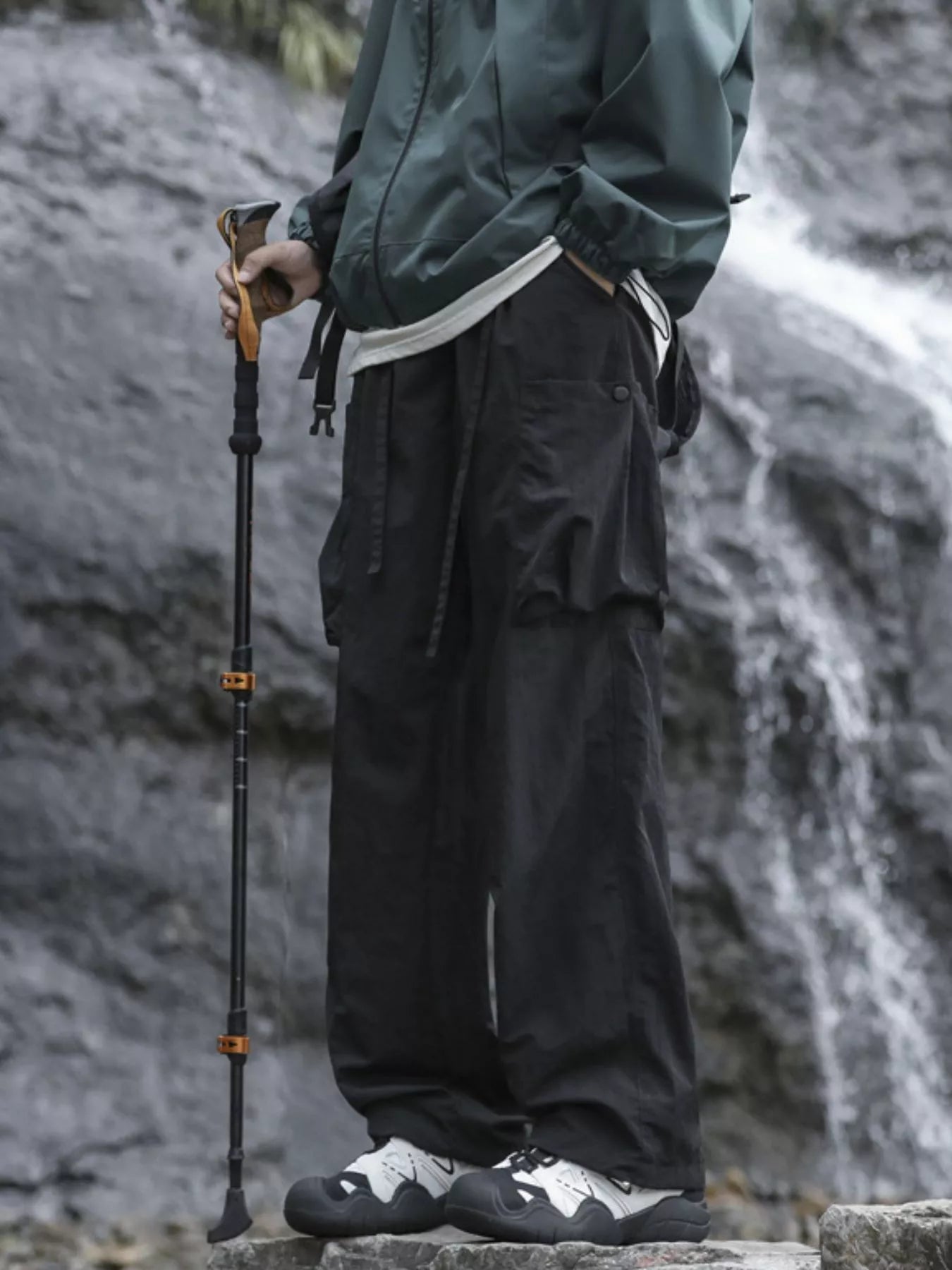 Men's Plus Size Loose Fit Cargo Pants