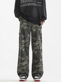 Men's Plus Size Loose Fit Camouflage Cargo Pants