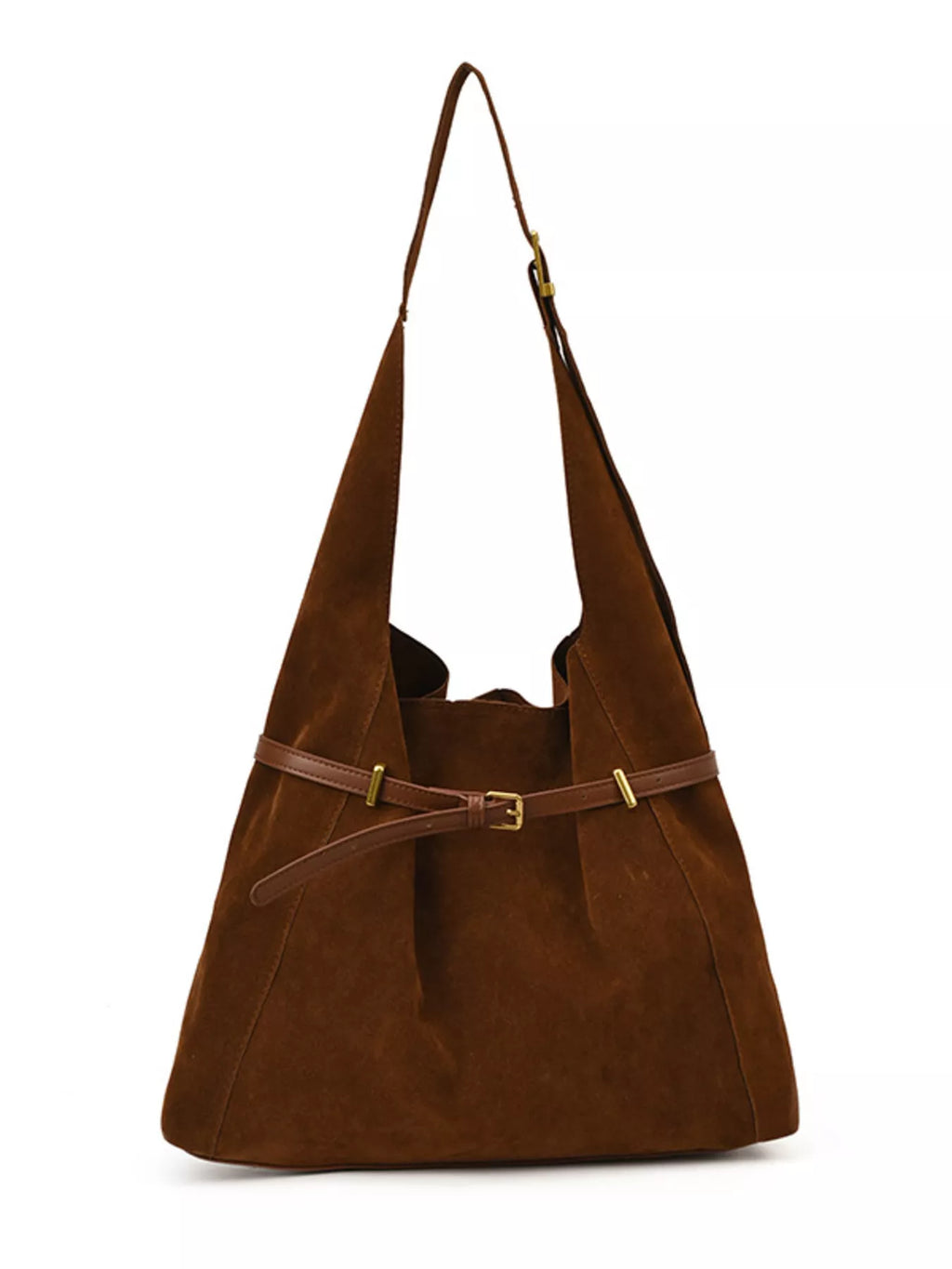 Buckle Adjustable Strap Shoulder Bag