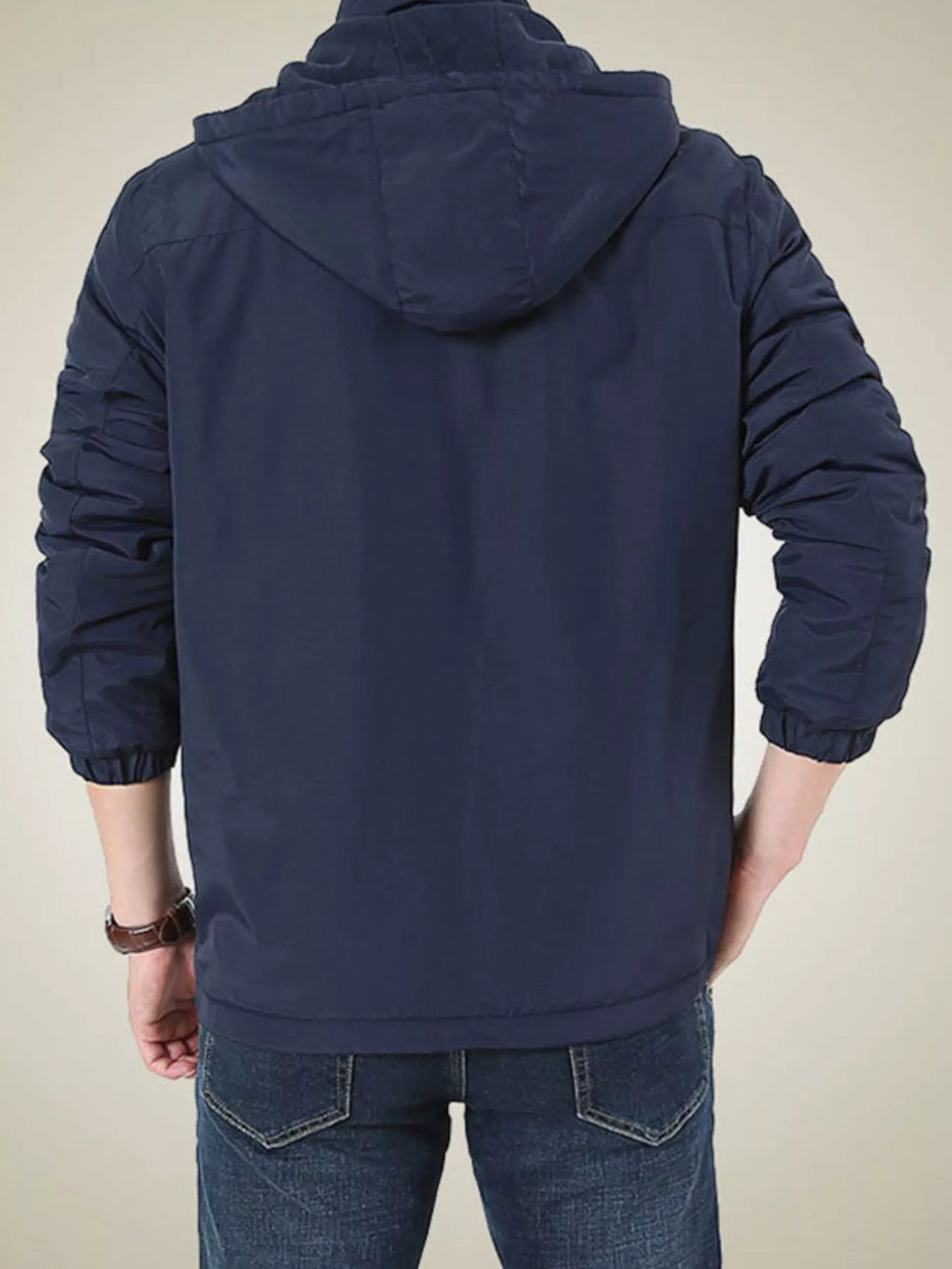Men's Plus Size Lightweight Outdoor Windproof Jacket