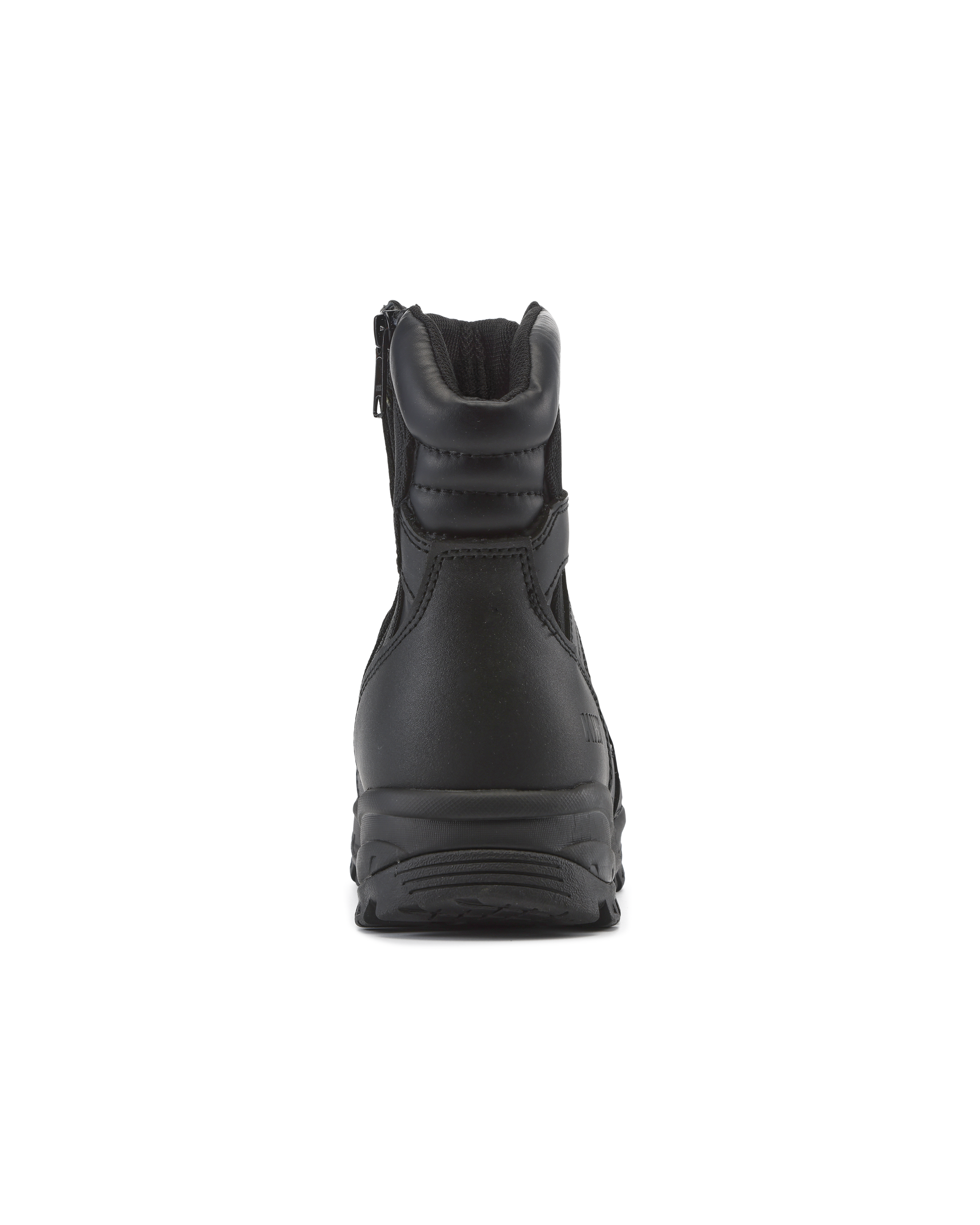 Kiwi Rugged Black Action Leather 7" Zipped Water Resistant Tactical Boots [62300]