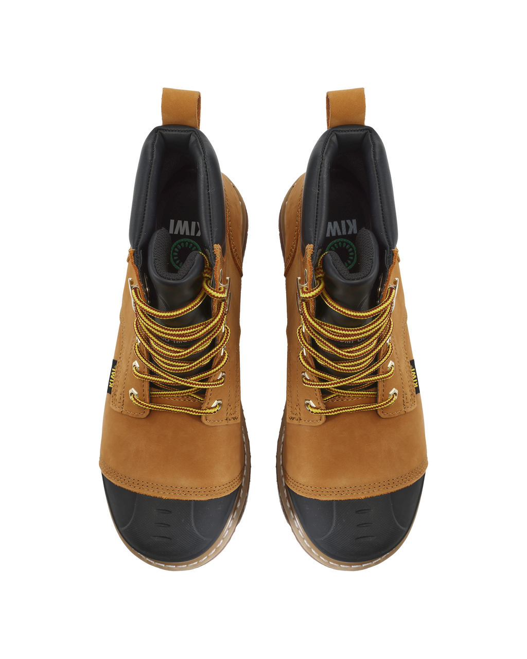 Kiwi Premium Wheat Nubuck 6" Composite Toe Waterproof Cap-Toe Work Boots [69000]