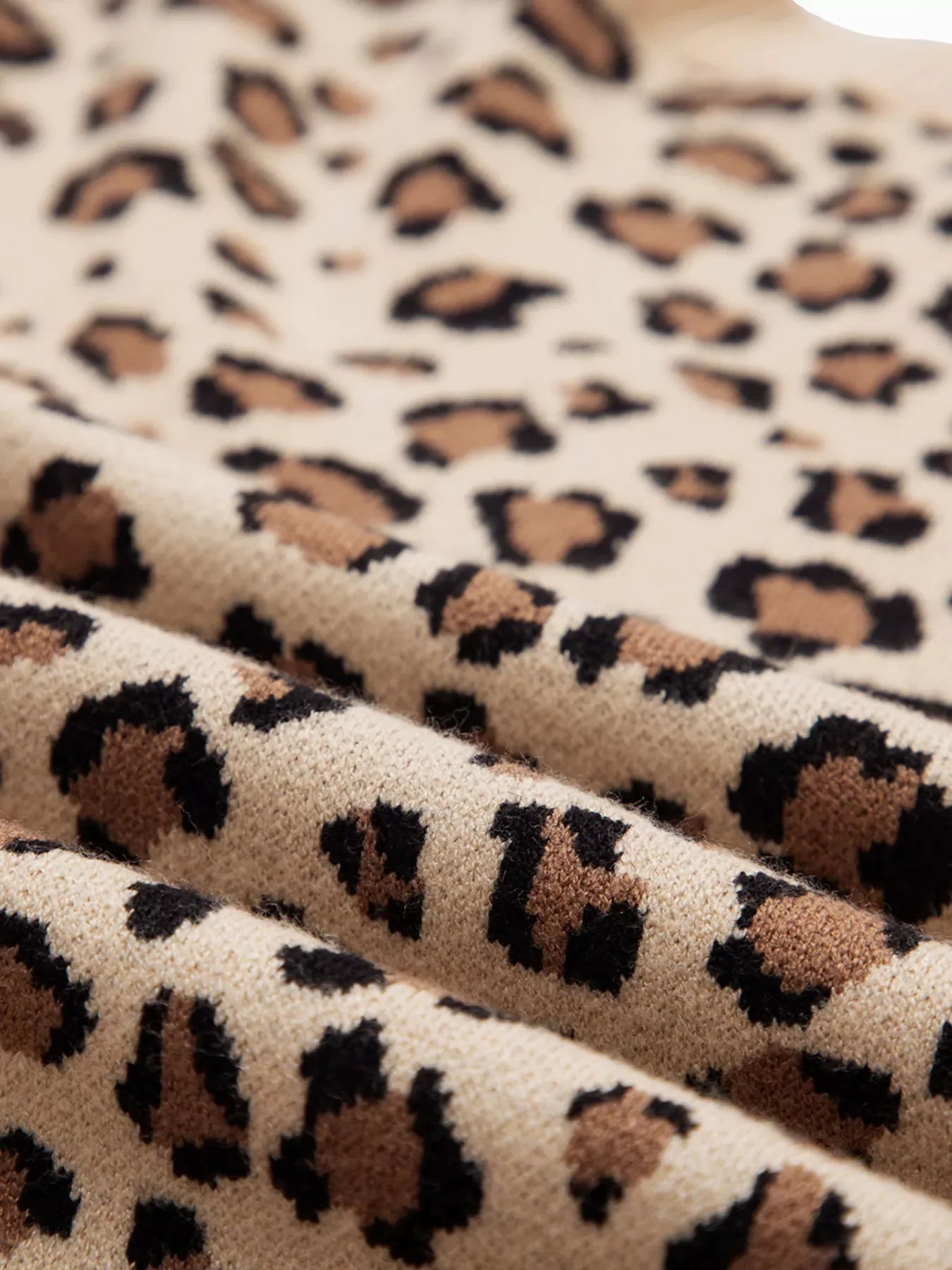 Leopard Long Sleeve Sweater