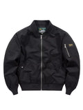 Men's Plus Size Classic Zip Up Bomber Jacket