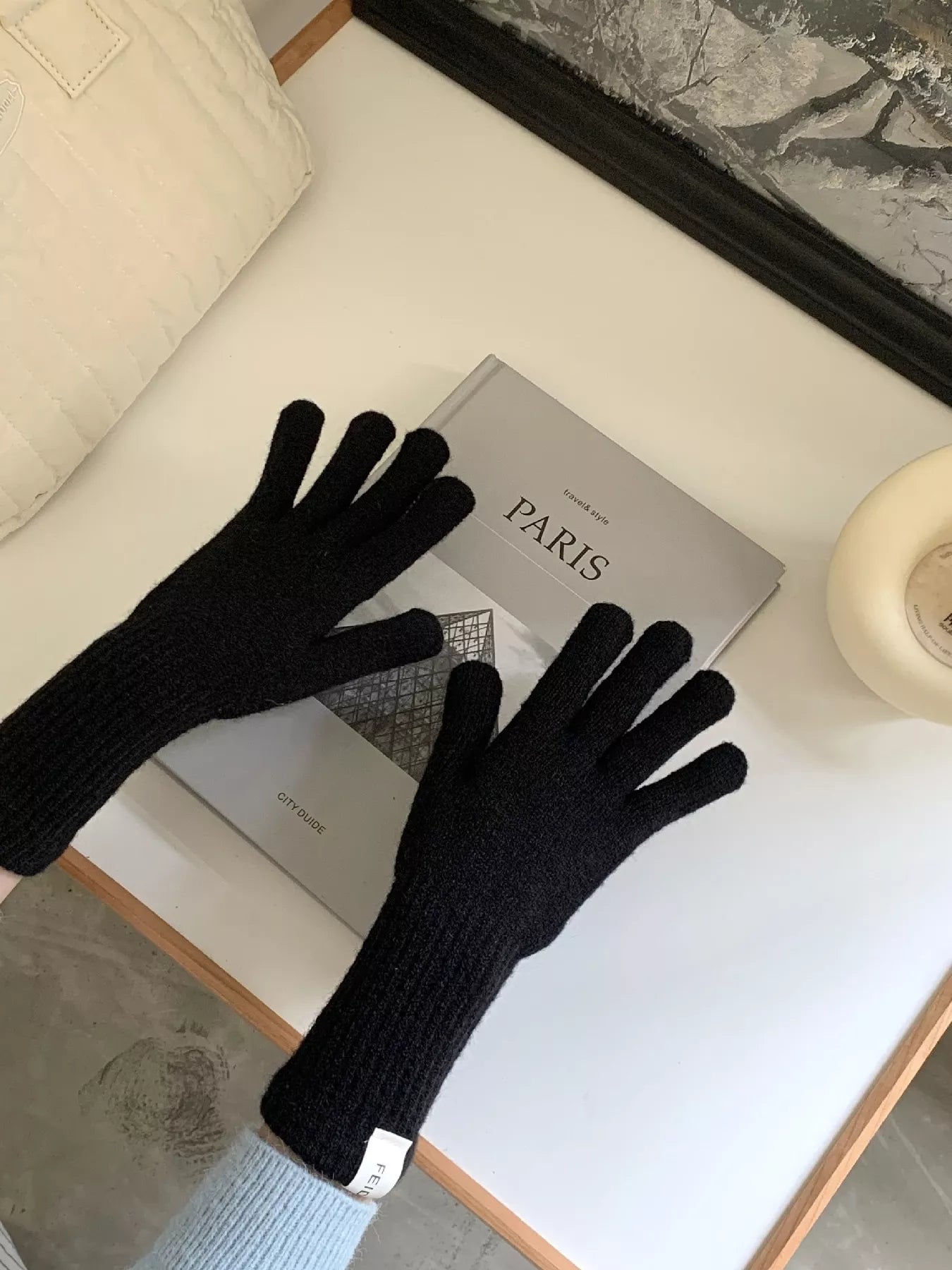 Warm Knitted Soft Gloves