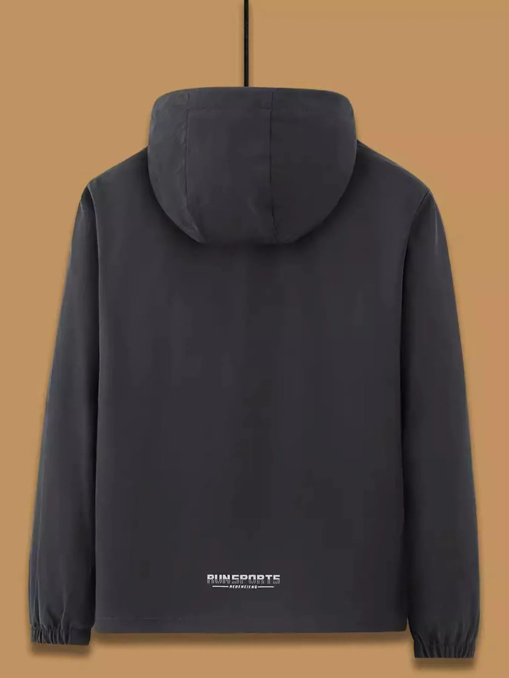 Men's Plus Size Casual Hooded Windproof Jacket