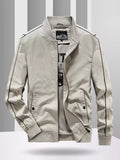 Men's Plus Size Casual Lightweight Bomber Jacket