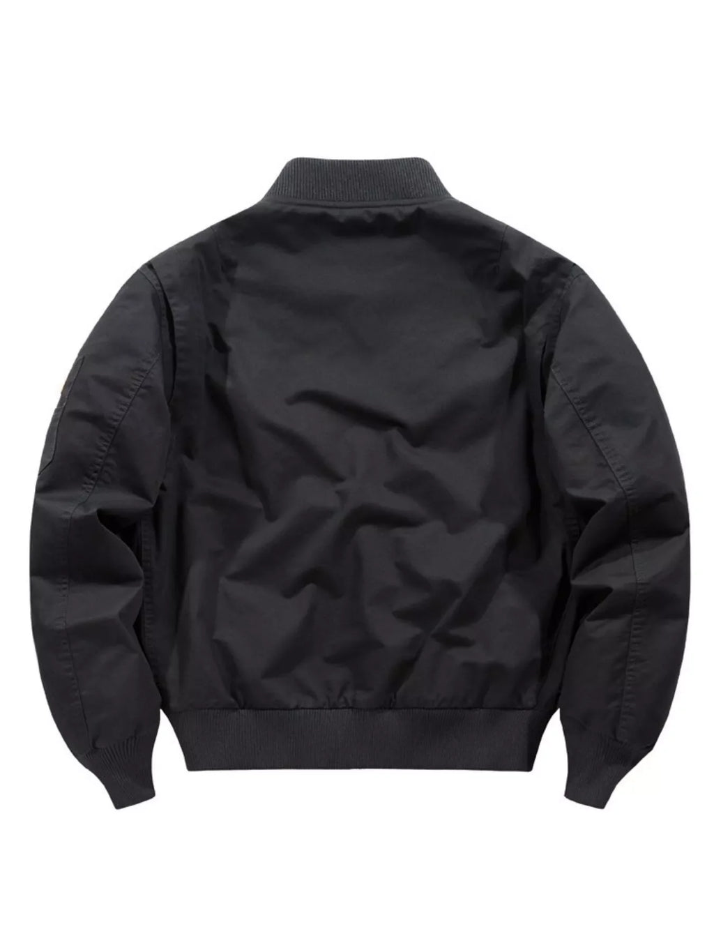 Men's Plus Size Classic Zip Up Bomber Jacket
