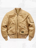 Men's Plus Size Classic Zip Up Bomber Jacket