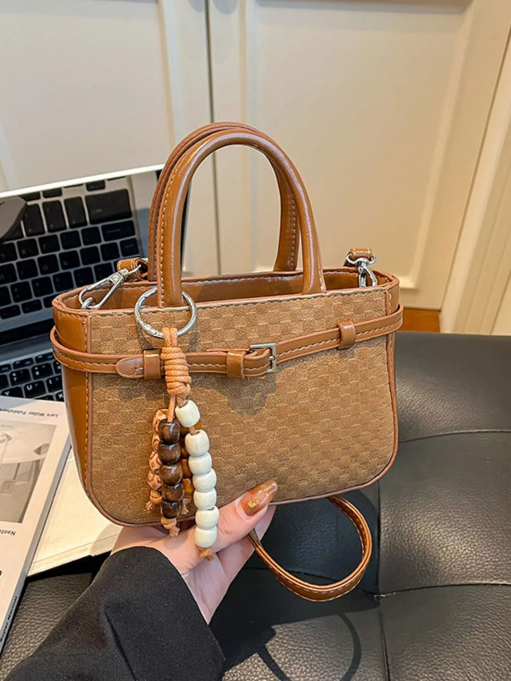 Top Handle Crossbody Bag