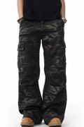 Men' s Relaxed Fit Camo Cargo Pants
