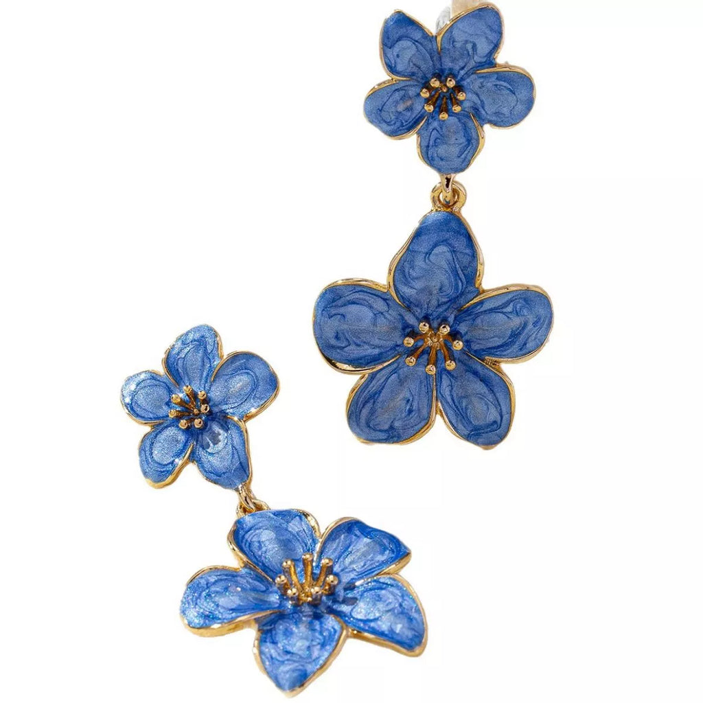 Flower Dangle Earrings