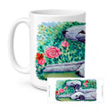 Bedlington Terrier Ceramic Coffee Mug 15 oz Decorative Large C Handle Mug Cup for Tea, Cocoa Hot Chocolate