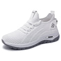 Womens Spring Flyknit Sneakers With A Flat Sole
