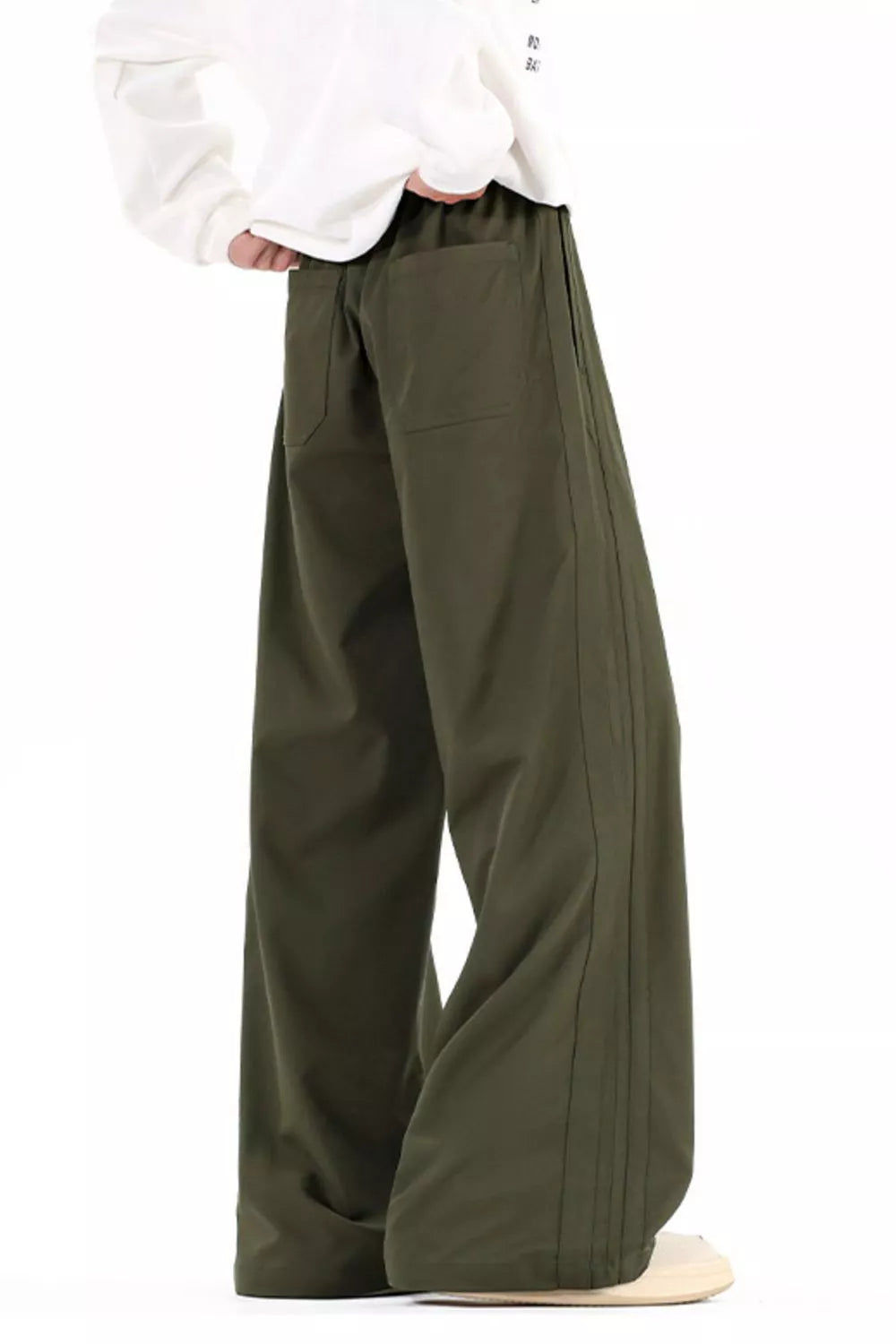 Men's Wide Leg Casual Pants