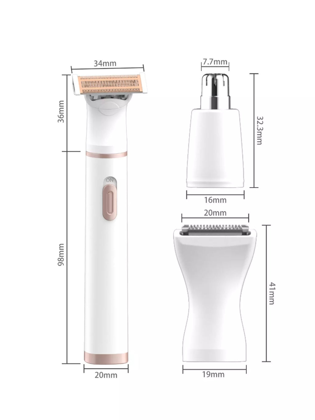 5-in-1 Rechargeable Hair Removal