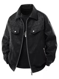 Men's Plus Size Lightweight Zip Up Jacket