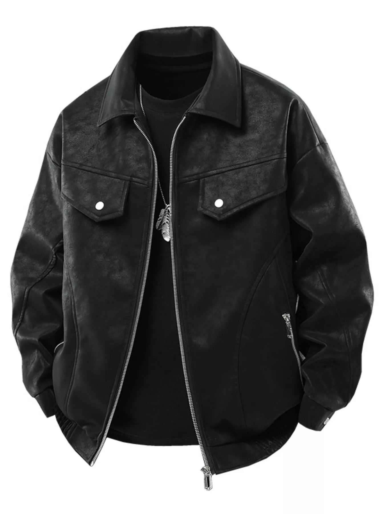 Men's Plus Size Lightweight Zip Up Jacket