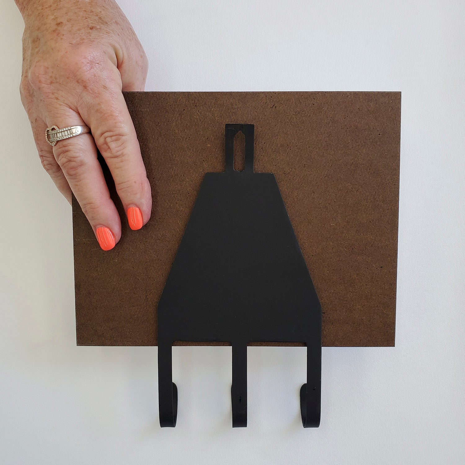 The Pass Bait Shop Leash or Key Holder Wall Hooks, Coat Rack Wall Mount, for Hanging Keys, Towels, Aprons, Leashes
