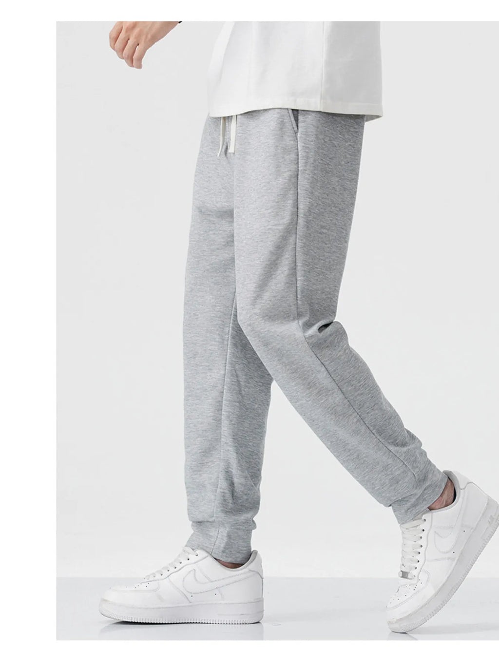 Men's Drawstring Joggers with Pockets