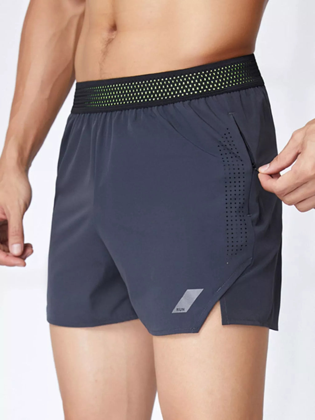 Men's Plus Size Lightweight Quick-Dry Active Shorts
