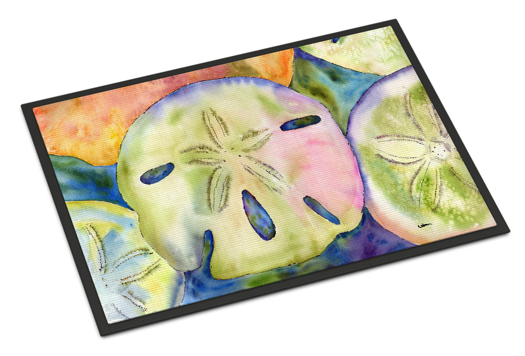 Sand Dollar Doormat Indoor Outdoor 18H X 27W Front Door Mat Rugs for Entryway, Non Slip Washable