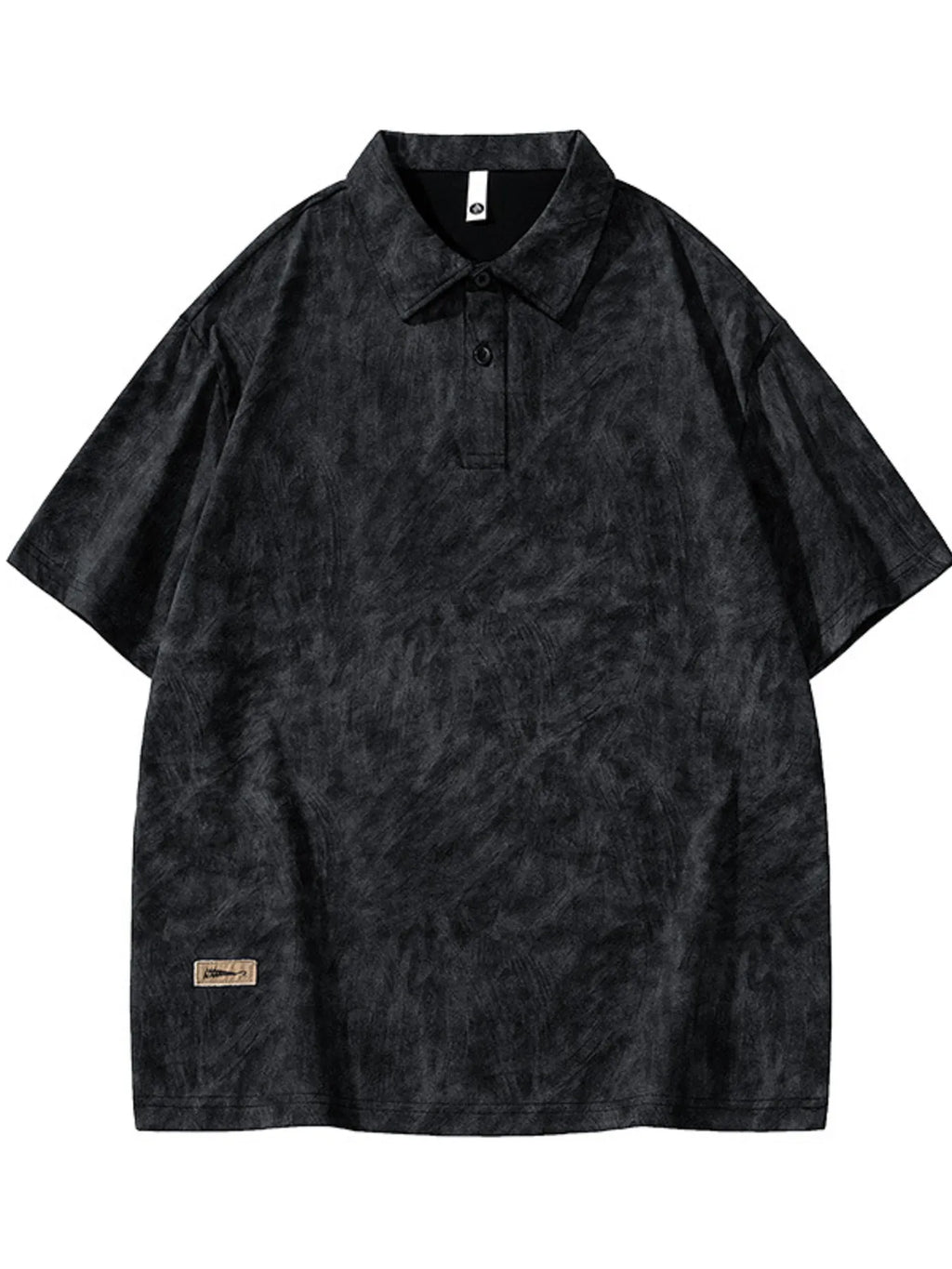 Men's Plus Size Button Detail Short Sleeve Polo