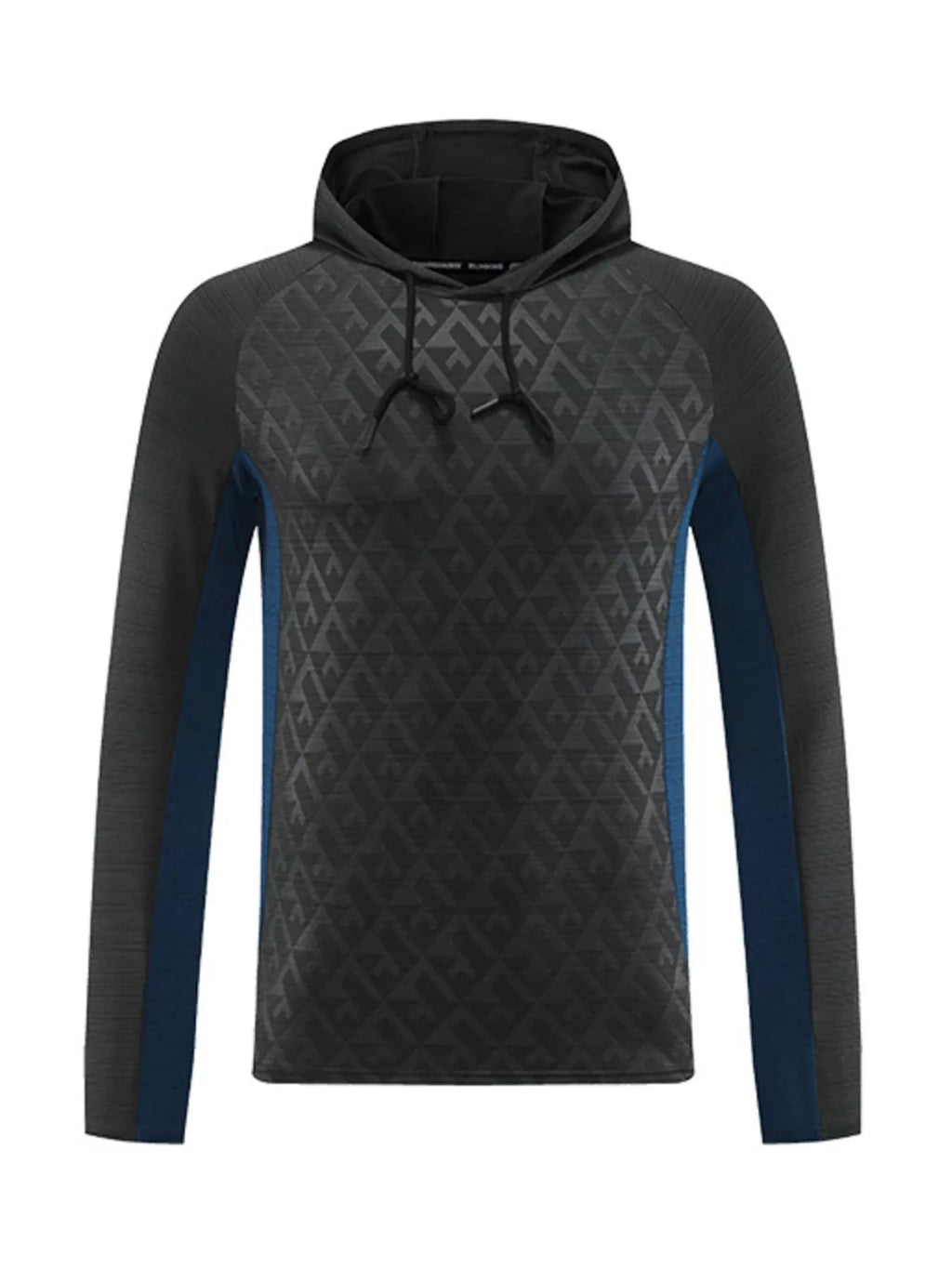 Men's Plus Size Raglan Sleeve Athletic Fit Hoodie
