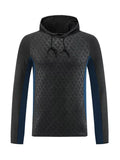 Men's Plus Size Raglan Sleeve Athletic Fit Hoodie