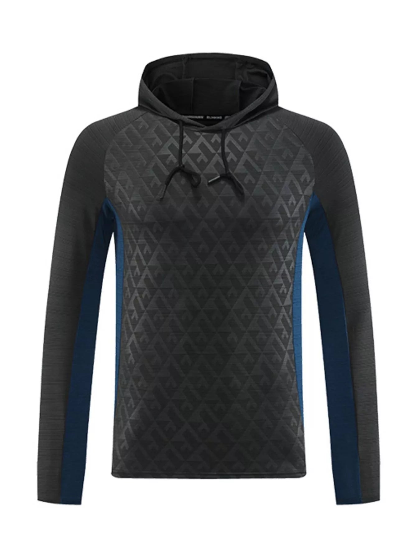 Men's Plus Size Raglan Sleeve Athletic Fit Hoodie