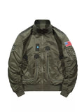Men's Plus Size Zip Up Bomber Jacket