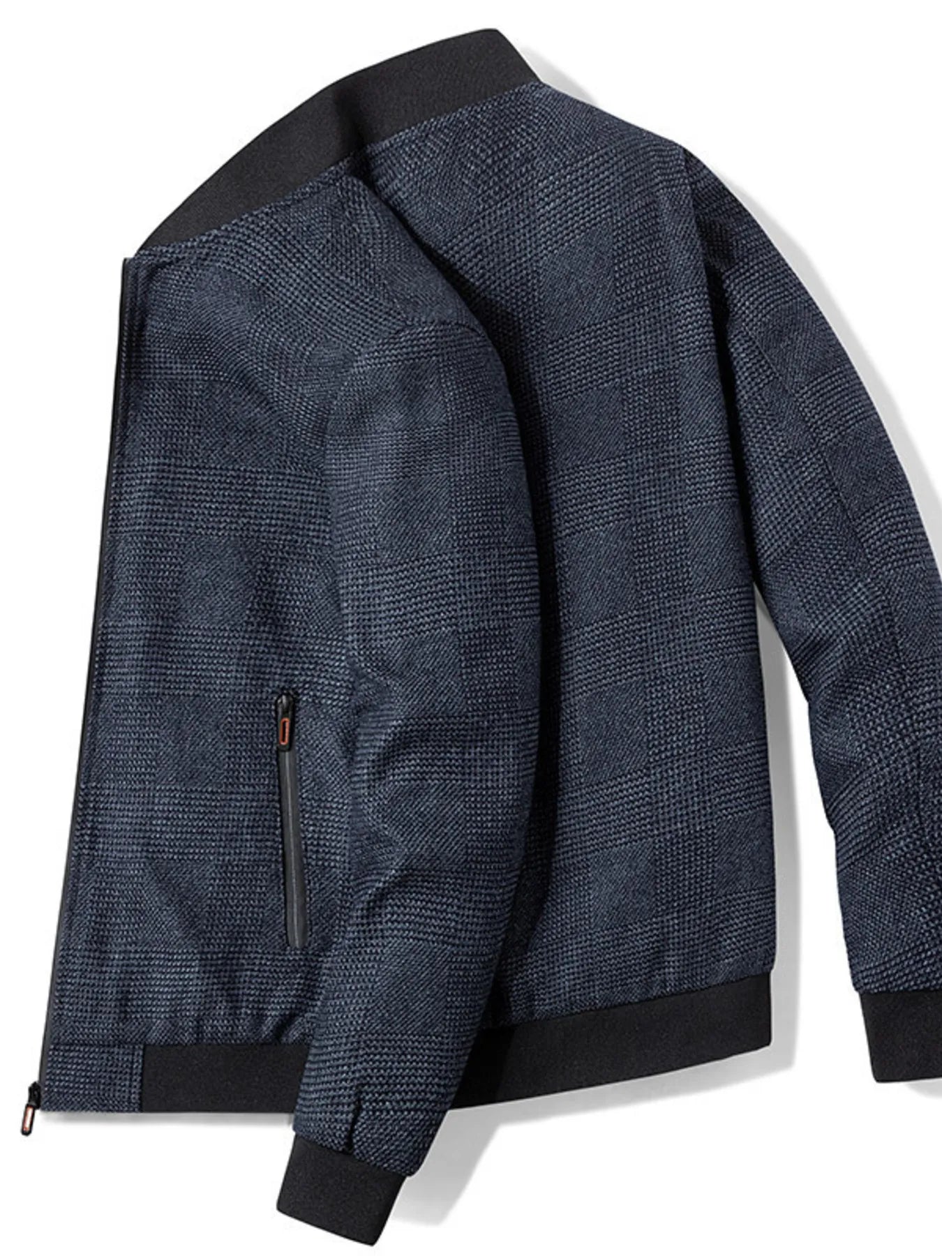 Men's Plus Size Casual Button Up Jacket
