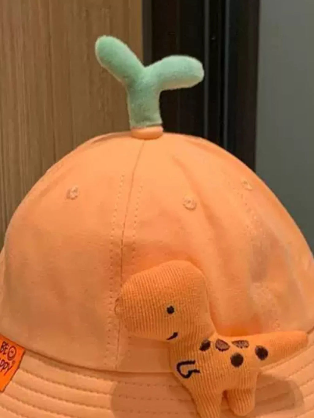 Children's Dinosaur & Sprout Decor Bucket Hat
