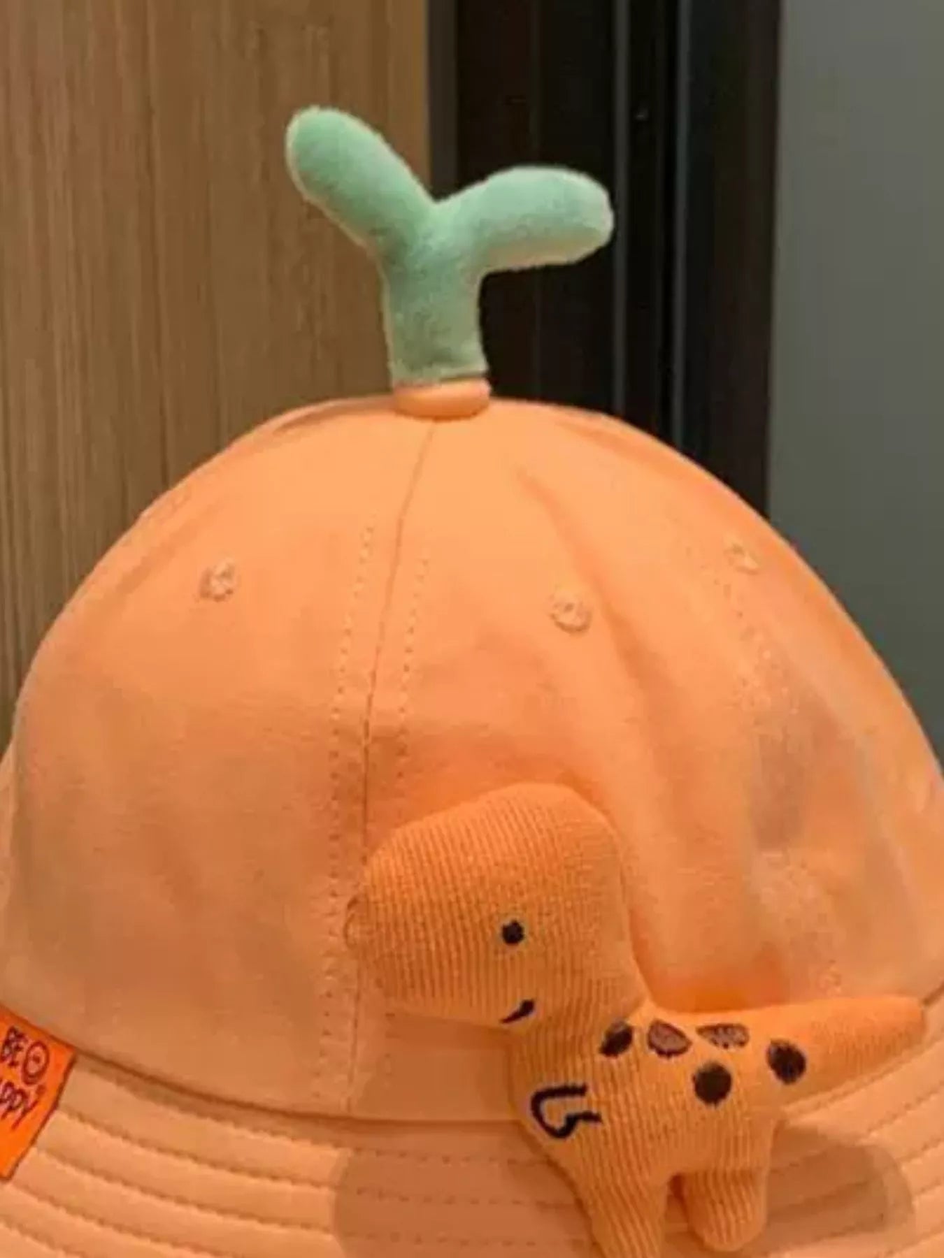Children's Dinosaur & Sprout Decor Bucket Hat