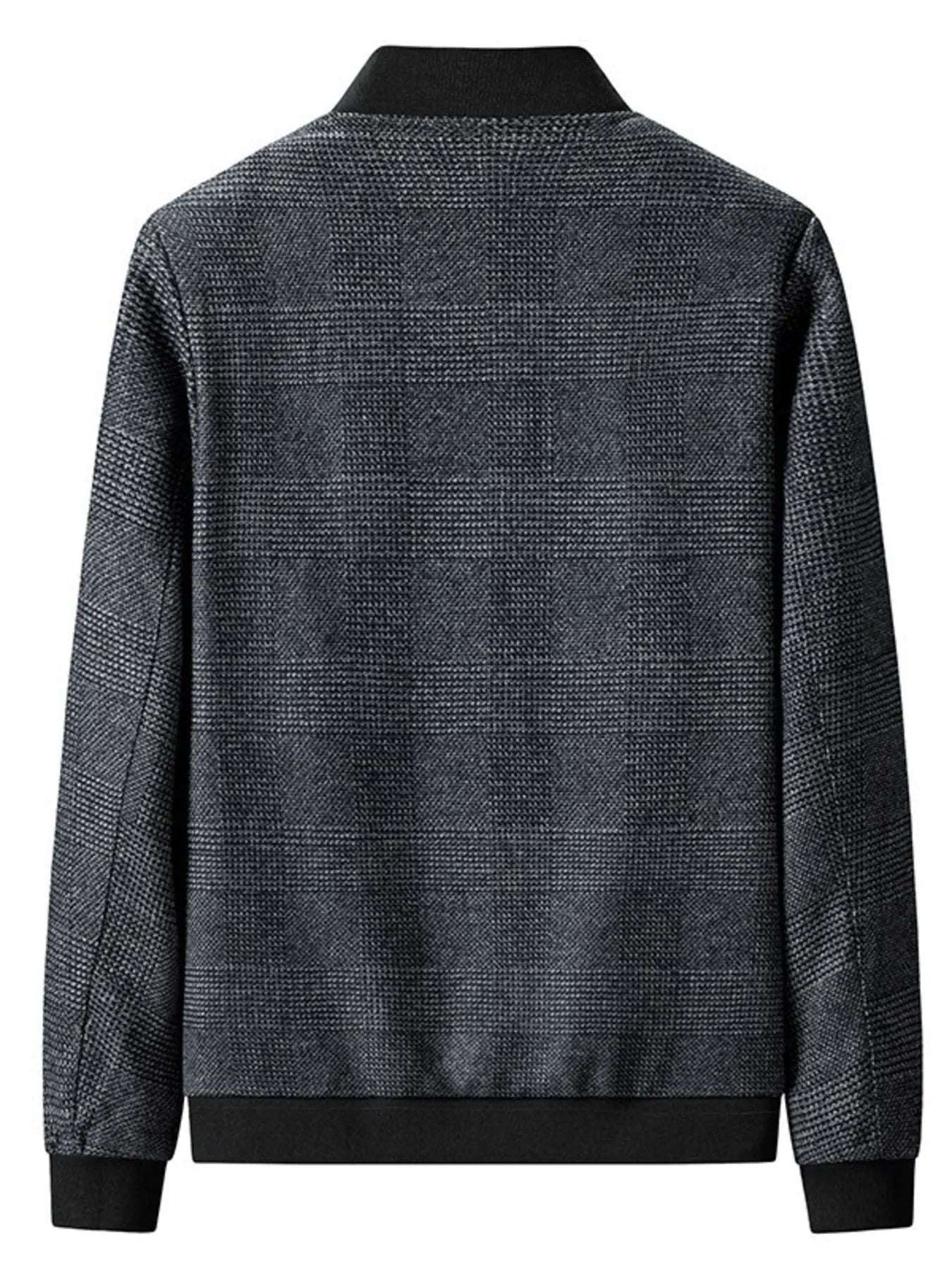 Men's Plus Size Casual Button Up Jacket