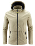 Men's Lightweight Waterproof Hooded Jacket