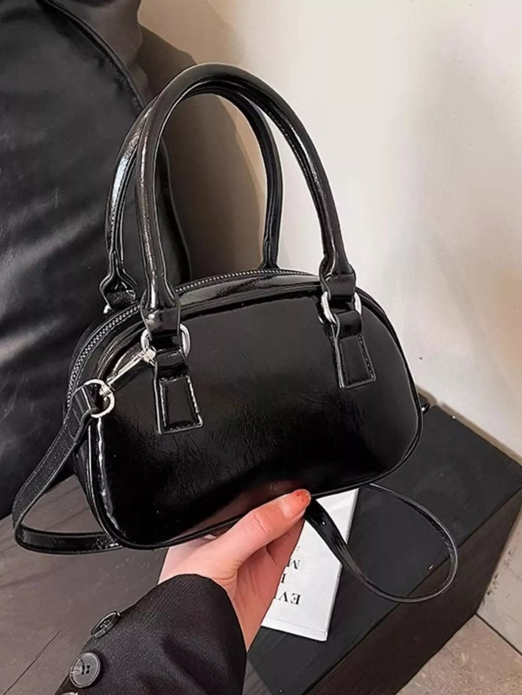 Top Handle Crossbody Bag