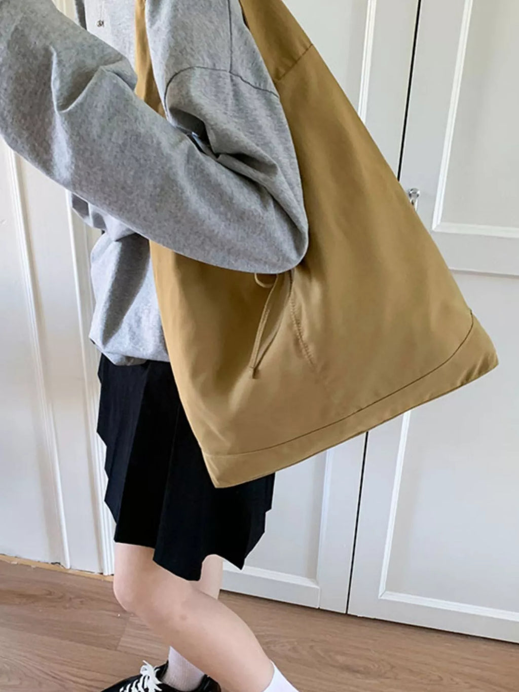 Tied Casual Lightweight Shoulder Bag