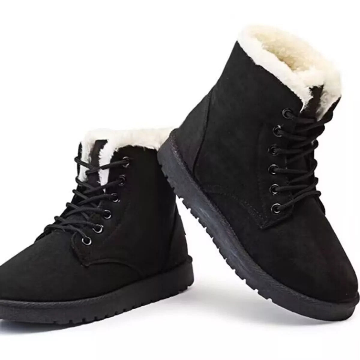Lace-Up Ankle Boots