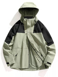 Men's Full Size Hooded Windproof Outdoor Coat Plus Size