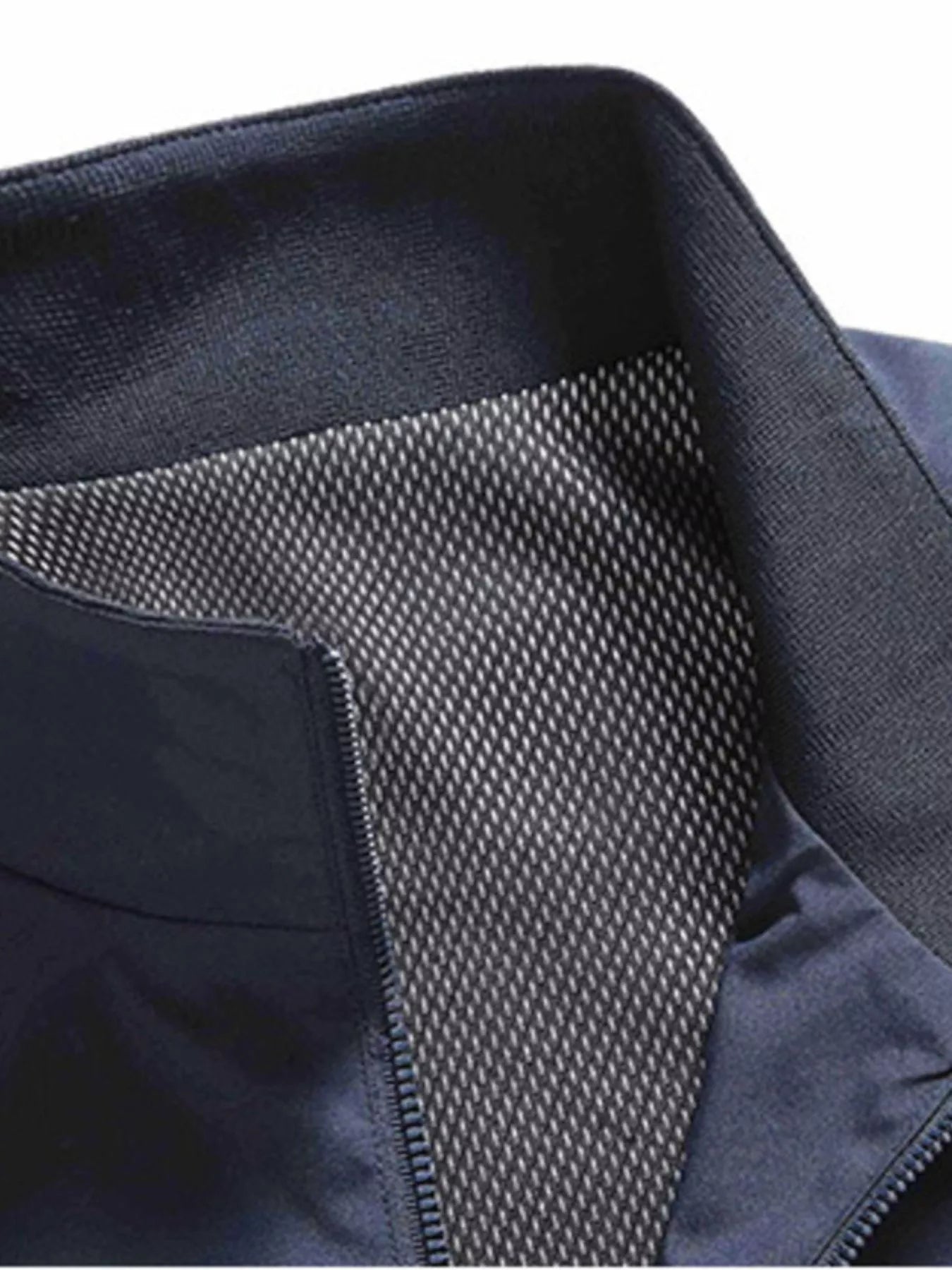 Men's Plus Size Zip Up Vest Coat