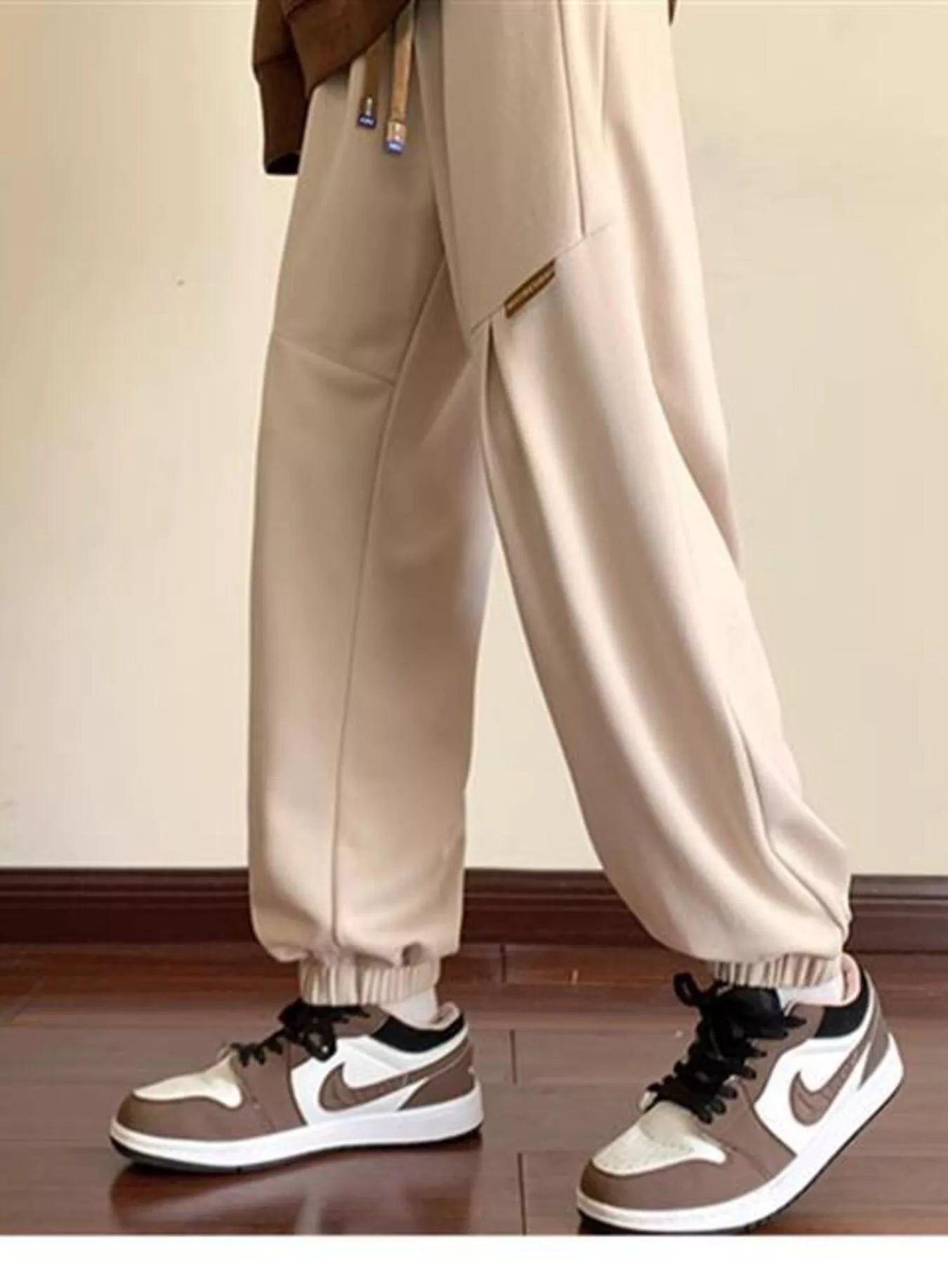 Men's Plus Size Drawstring Loose Fit Joggers