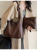 PU Leather Shoulder Bag