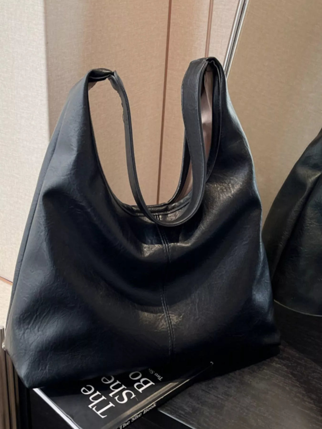 PU Leather Shoulder Bag