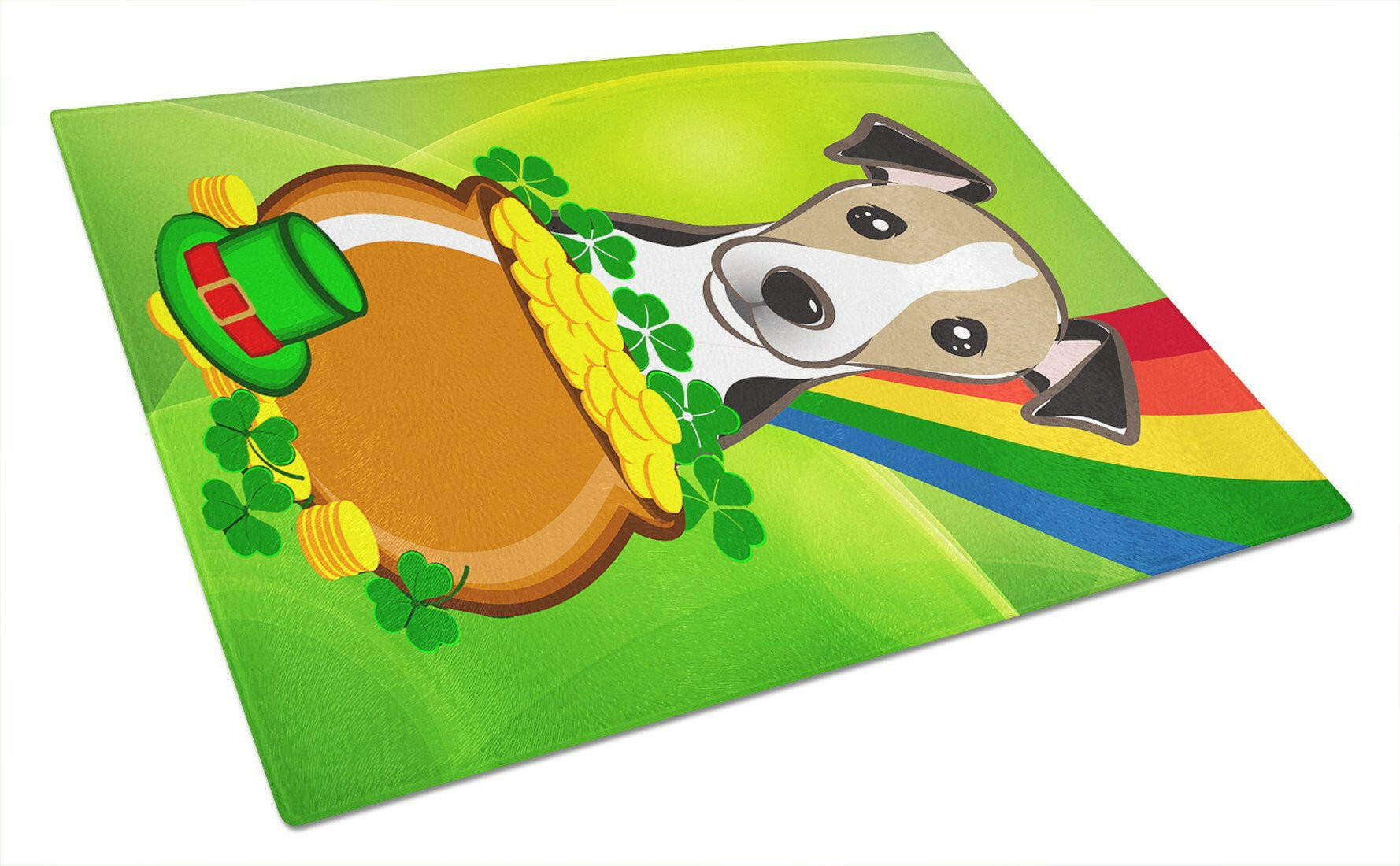 Cutting Board Tempered Glass Kitchen Cutting Surface, Heat Resistant Chopping, Non-Slip Feet, Food Prep & Serving