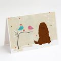 Christmas Presents between Friends Caucasian Shepherd Dog Greeting Cards Pack of 8 Blank Cards with Envelopes Whimsical A7 Size 5x7