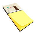 Christmas Presents between Friends Water Spaniel Watercolor Sticky Note Holder Refillable Dispenser Desk Accessory 3x3 Pad Gift