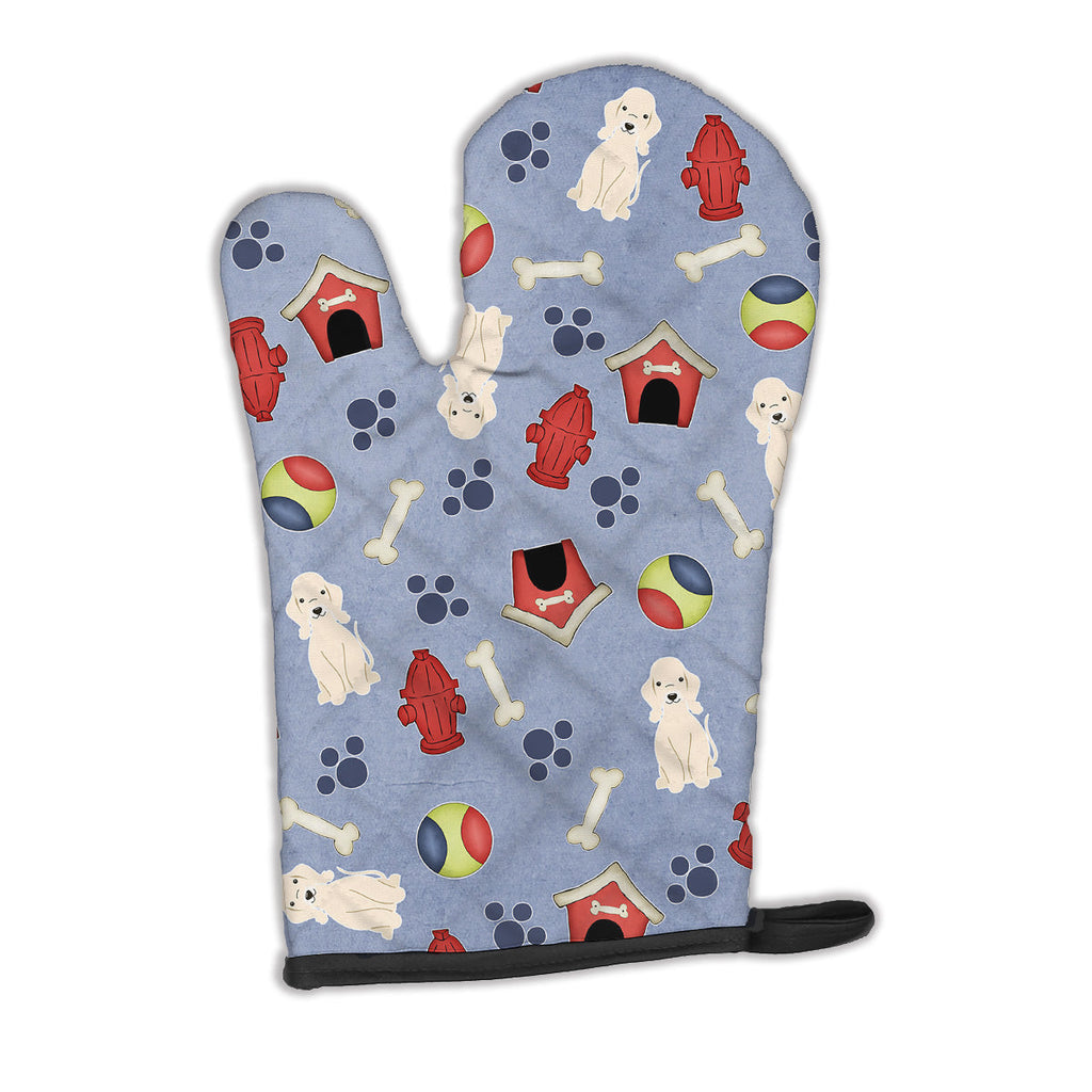 Dog House Collection Bedlington Terrier Sandy Oven Mitt Heat Resistant Thick Oven Mitt for Hot Pans and Oven, Kitchen Mitt Protect Hands, Cooking Baking Glove