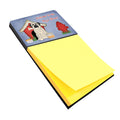 Dog House Collection Mastiff Brindle White Watercolor Sticky Note Holder Refillable Dispenser Desk Accessory 3x3 Pad Gift