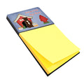 Dog House Collection Staffordshire Bull Terrier Chocolate Watercolor Sticky Note Holder Refillable Dispenser Desk Accessory 3x3 Pad Gift